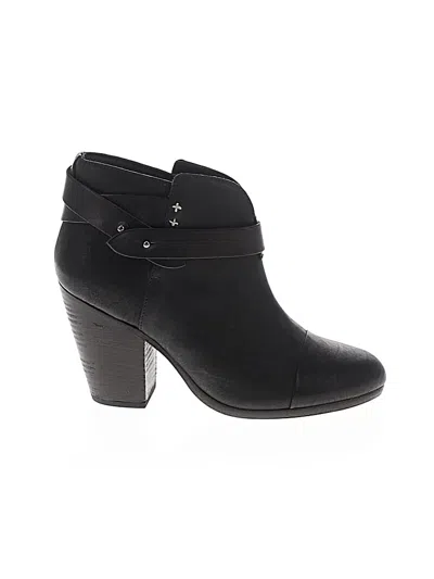 Pre-owned Rag & Bone Ankle Boots In Black