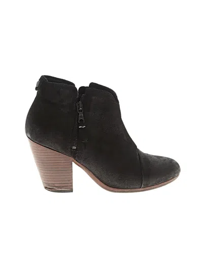Pre-owned Rag & Bone Ankle Boots In Black