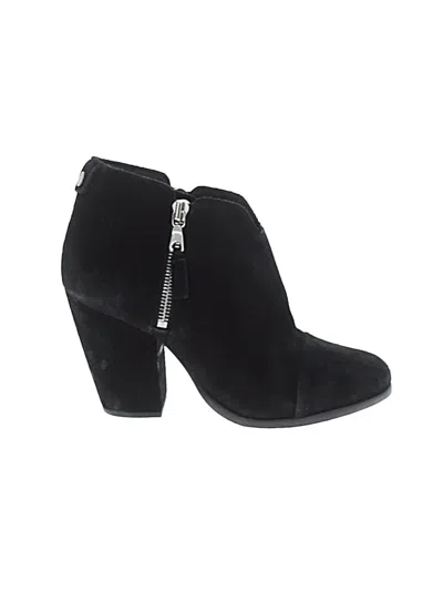 Pre-owned Rag & Bone Ankle Boots In Black