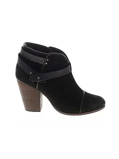 Pre-owned Rag & Bone Ankle Boots In Black