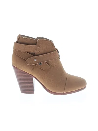 Pre-owned Rag & Bone Ankle Boots In Brown
