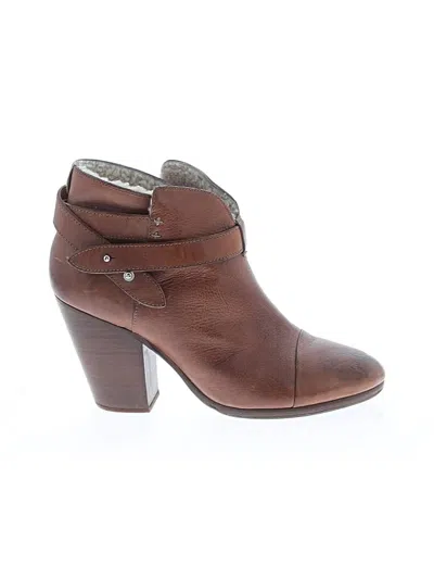 Pre-owned Rag & Bone Ankle Boots In Brown