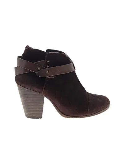 Pre-owned Rag & Bone Ankle Boots In Brown