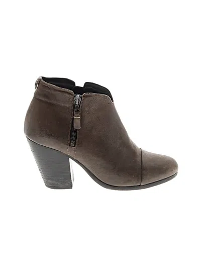 Pre-owned Rag & Bone Ankle Boots In Brown
