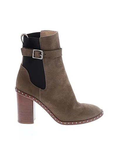 Pre-owned Rag & Bone Ankle Boots In Brown