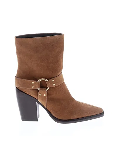 Pre-owned Rag & Bone Ankle Boots In Brown