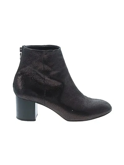 Pre-owned Rag & Bone Ankle Boots In Burgundy