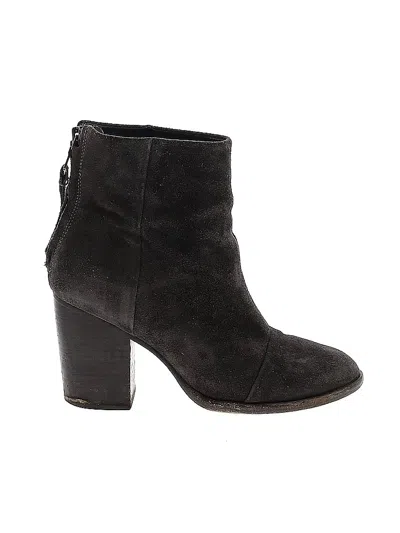 Pre-owned Rag & Bone Ankle Boots In Gray