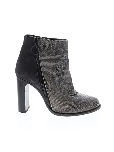 Pre-owned Rag & Bone Ankle Boots In Gray