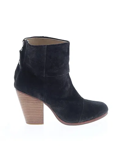 Pre-owned Rag & Bone Ankle Boots In Gray