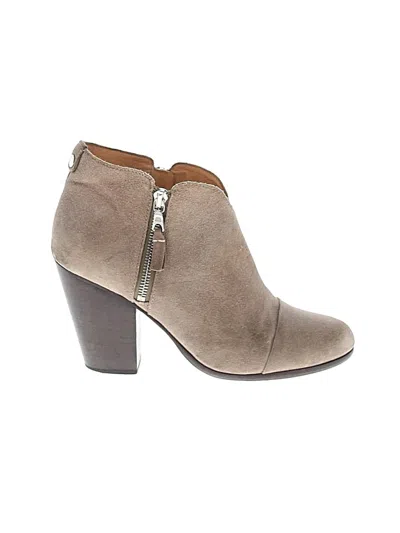 Pre-owned Rag & Bone Ankle Boots In Gray