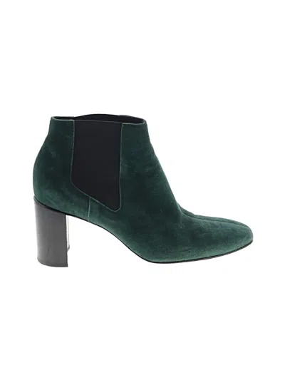 Pre-owned Rag & Bone Ankle Boots In Green