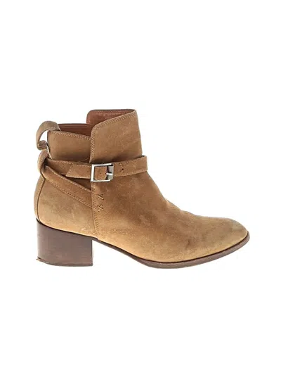 Pre-owned Rag & Bone Ankle Boots In Tan