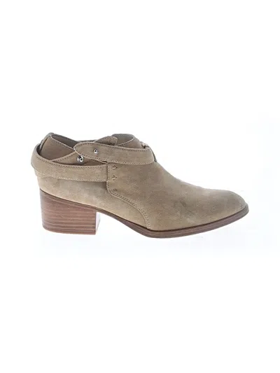 Pre-owned Rag & Bone Ankle Boots In Tan