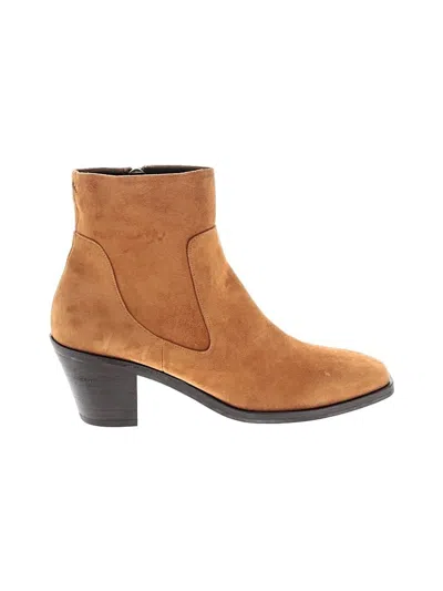 Pre-owned Rag & Bone Ankle Boots In Tan