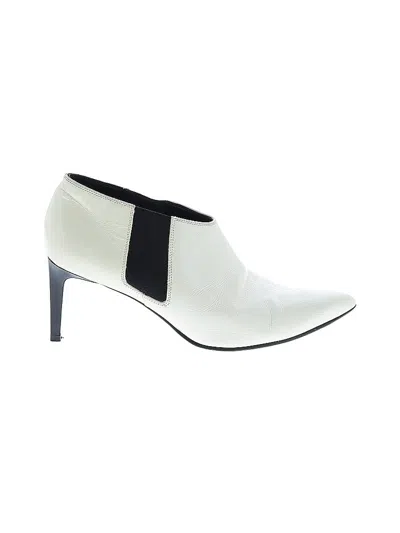 Pre-owned Rag & Bone Ankle Boots In White