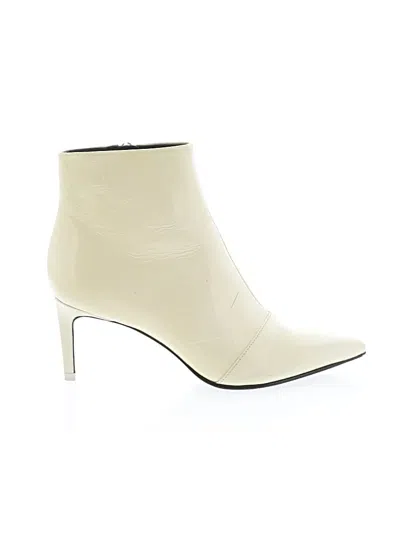 Pre-owned Rag & Bone Ankle Boots In White