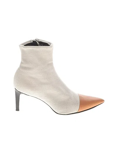 Pre-owned Rag & Bone Ankle Boots In White