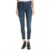 Rag & Bone Ankle Skinny Jeans In Mad River Blue In Blue