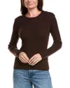 Rag & Bone Annalise Rib Wool-blend Sweater In Brown