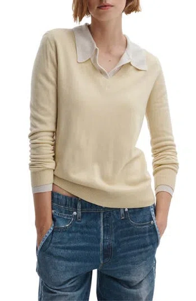 Rag & Bone Anne Wool Sweater In Btter