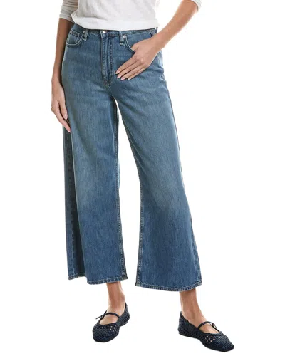 Rag & Bone Annie Ankle Wide Leg Jean In Blue