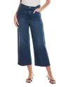 Rag & Bone Annie Medium Wash Wide Leg Ankle Jean In Blue