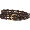 Rag & Bone Aria Chain Belt In Brown