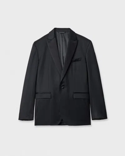 Rag & Bone Ashcroft Wool Tuxedo Jacket In Black