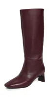 Rag & Bone Astor Boots Bordx In Burgundy