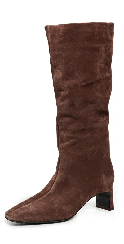 Rag & Bone Astor Boots Mocha Suede In Multi
