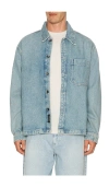 Rag & Bone Astor Overshirt In Blue