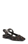 Rag & Bone Astra Buckle Boucle Slingback Flats