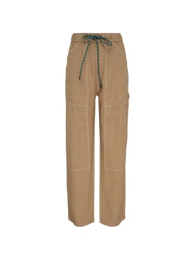 Rag & Bone Atlas Drawstring Cargo Pants In Neutral