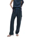 Rag & Bone Atlas Linen Drawstring Carpenter Pants In Green