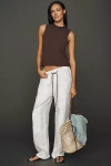 Rag & Bone Atlas Linen Utility Pants In White