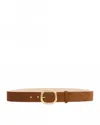 Rag & Bone Woman Belt Tan Size L Leather In Brown