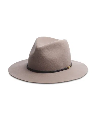 Rag & Bone Audrey Felt Fedora In Gray
