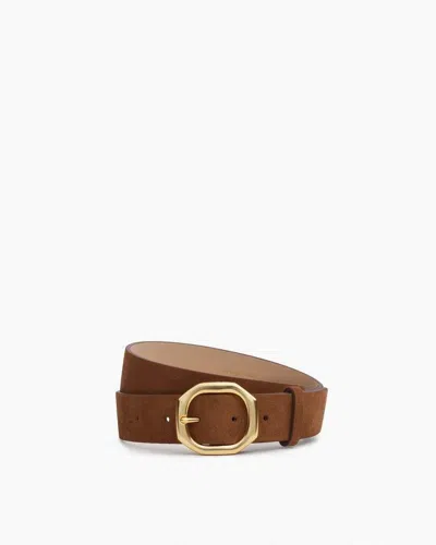 Rag & Bone Audrey Suede Belt In Brown