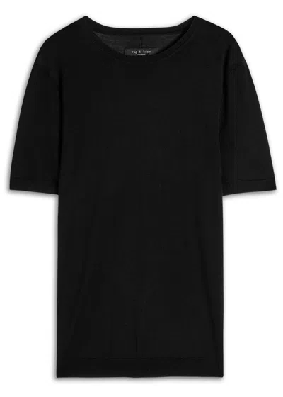 RAG & BONE RAG & BONE AULTON FINE-KNIT T-SHIRT