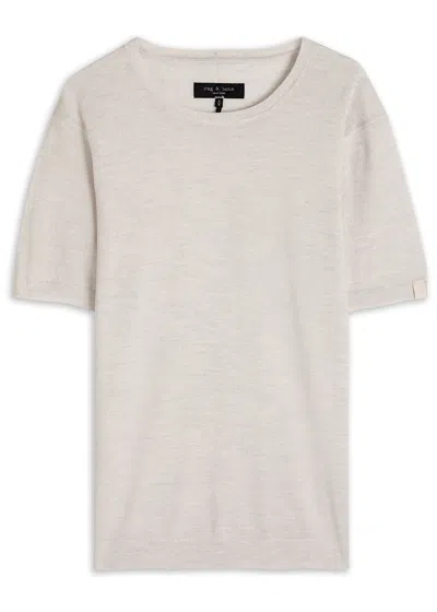 Rag & Bone Aulton Fine-knit T-shirt