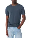 Rag & Bone Aulton Wool Blend T-shirt In Blue