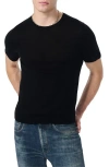 Rag & Bone Aulton Wool Blend T-shirt In Black