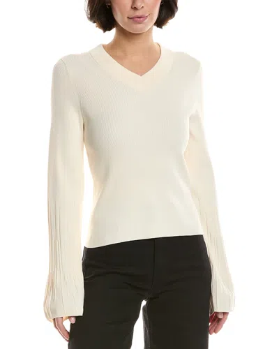 Rag & Bone Austen V-neck Sweater In Neutral