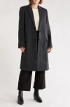 Rag & Bone Avanti Wool Blend Coat In Black