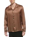 Rag & Bone Avery Jacquard Shirt In Brown