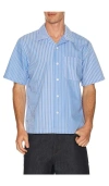 Rag & Bone Avery Poplin Shirt Blmst In Blue