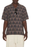 Rag & Bone Avery Printed Shirt In Multi