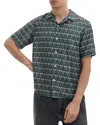 Rag & Bone Avery Printed Button-up Shirt In Green