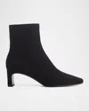 Rag & Bone Avery Suede Ankle Boots In Black
